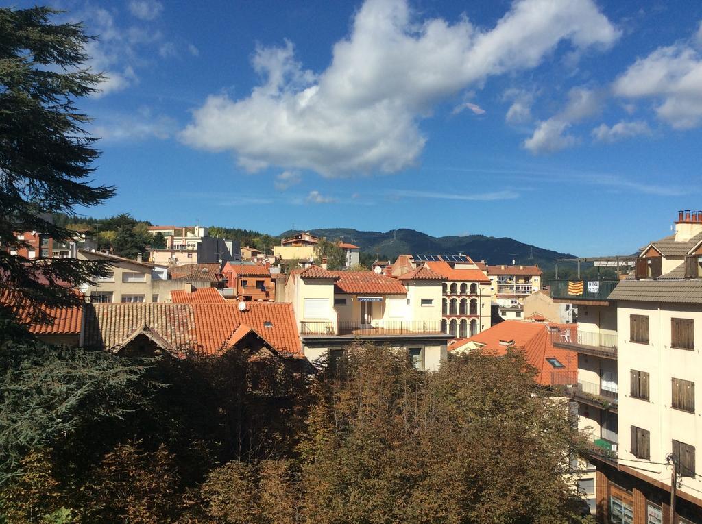 Hostal Torras Sant Hilari Sacalm Exteriér fotografie