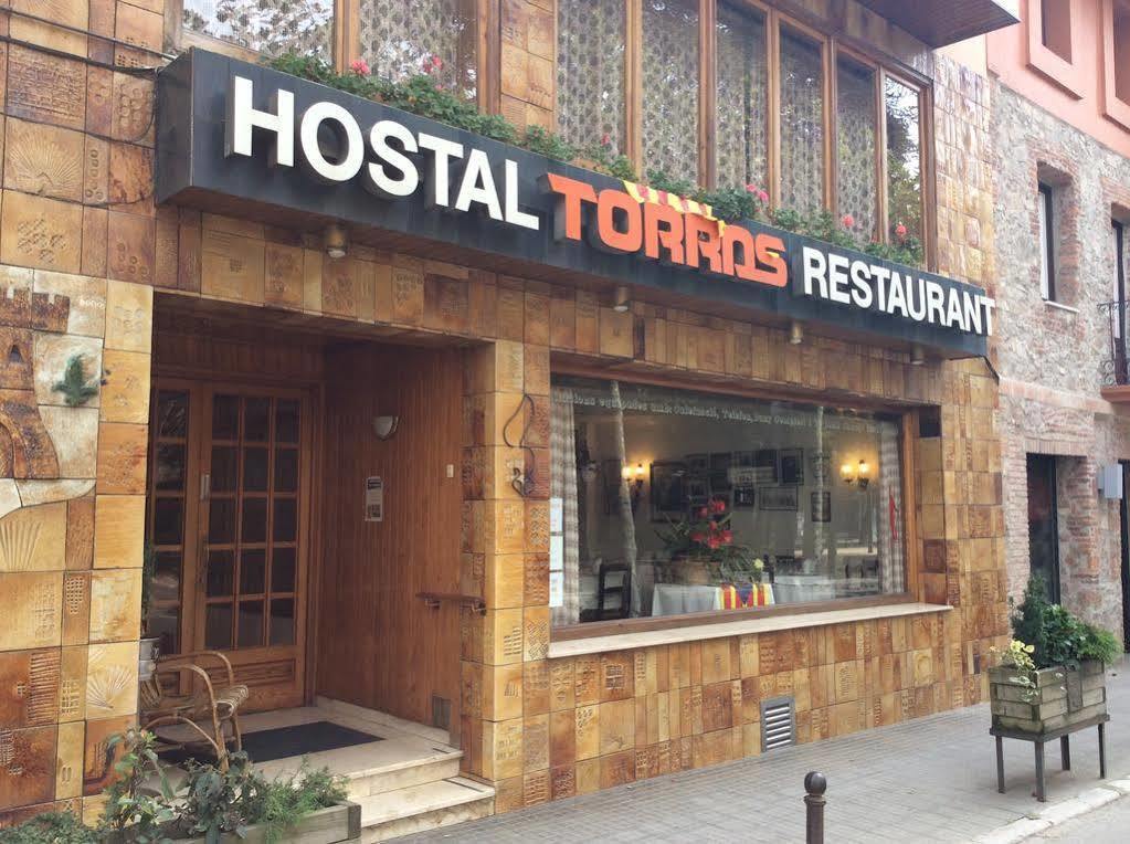 Hostal Torras Sant Hilari Sacalm Exteriér fotografie